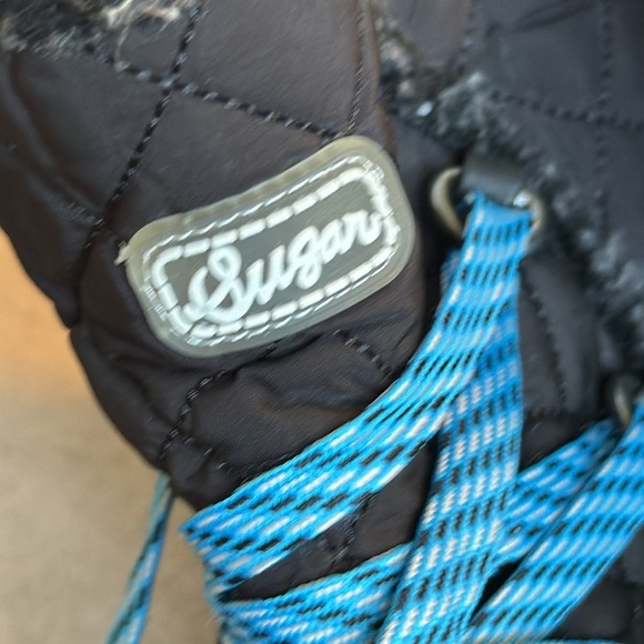 Sugar Vibe Nylon and Suede Waterproof Winter Boot - Picture 4 of 9